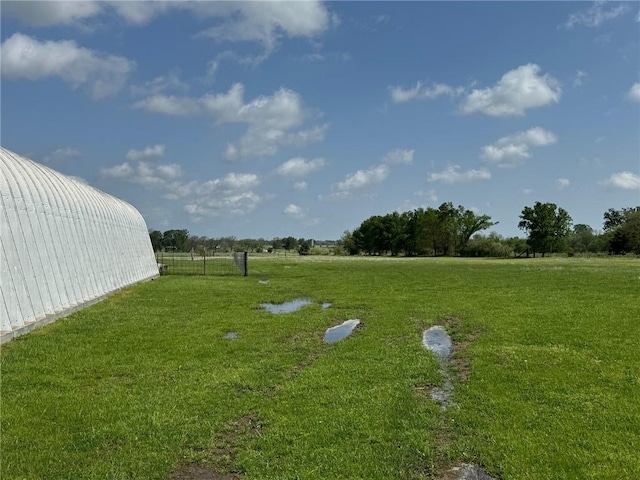 476 170th St, Fort Scott, KS 66701 - view of yard with a rural view