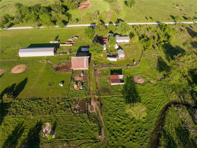 476 170th St, Fort Scott, KS 66701 - aerial view of sparsely populated area