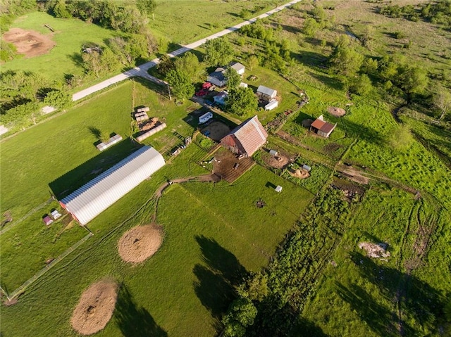 476 170th St, Fort Scott, KS 66701 - aerial view of property's location featuring rural landscape