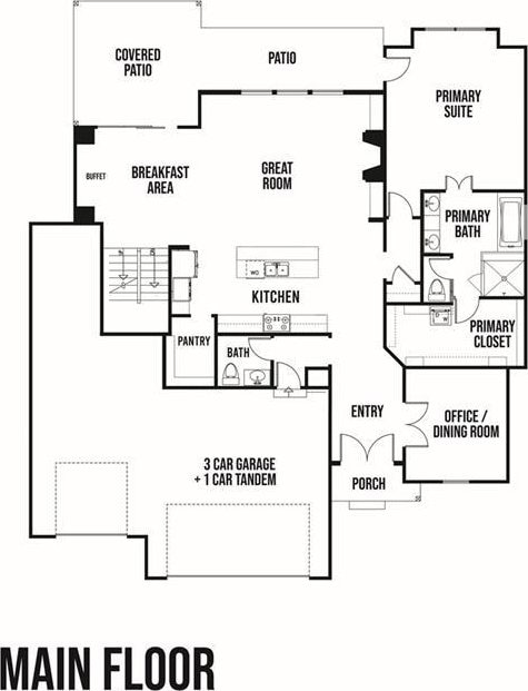 17009 Parkhill St, Overland Park, KS 66221 - room layout