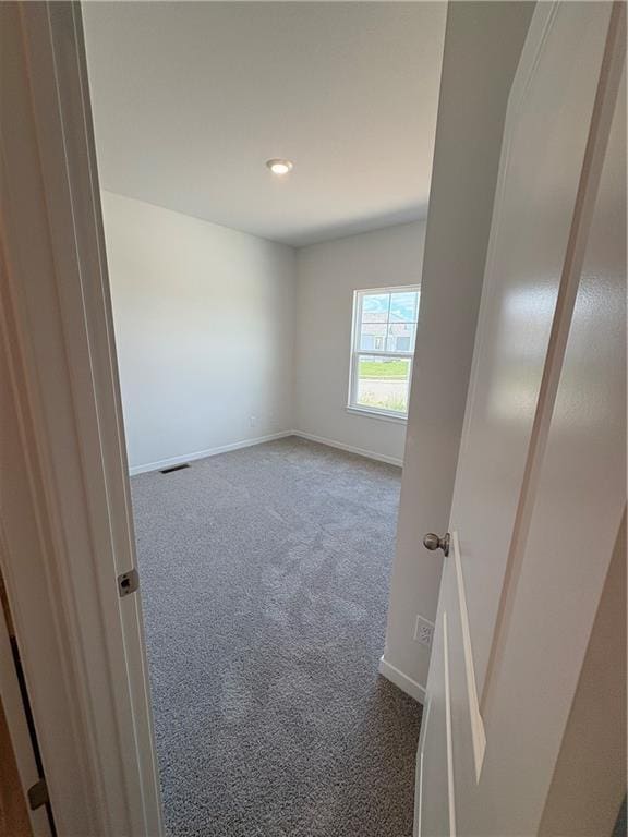 19605 W 200th St, Spring Hill, KS 66083 - spare room featuring carpet, baseboards, and recessed lighting