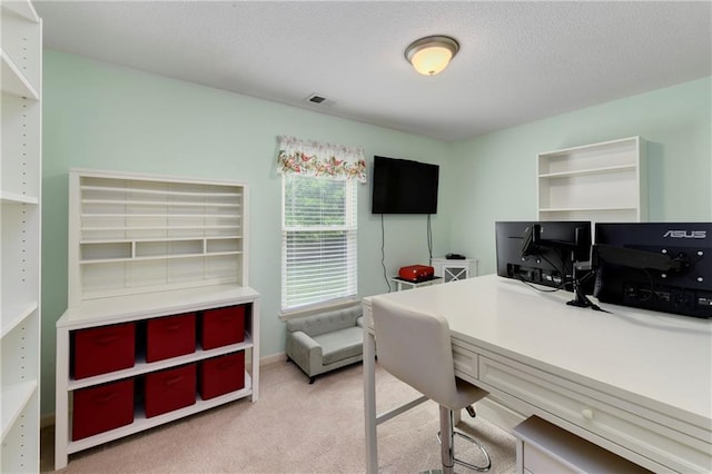 800 Ash Ct, Lansing, KS 66043 - office space with light carpet and a textured ceiling