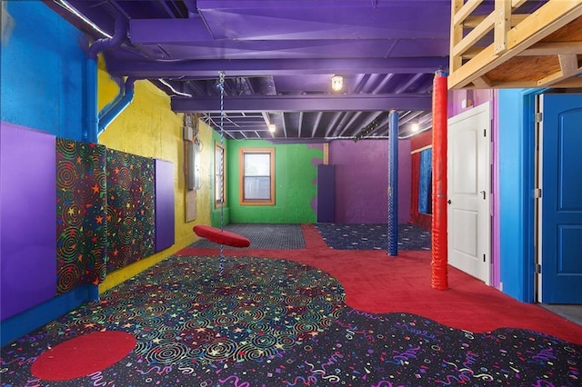 3104 SE 2nd St, Lees Summit, MO 64063 - basement with carpet