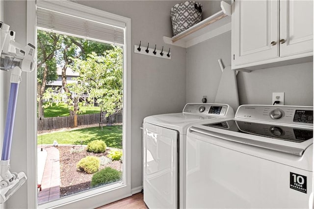 9816 W 132nd Ter, Overland Park, KS 66213 - laundry room with cabinet space and separate washer and dryer