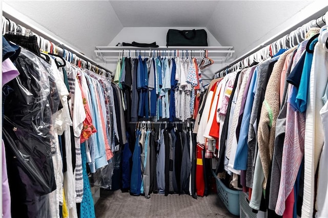 9816 W 132nd Ter, Overland Park, KS 66213 - spacious closet with vaulted ceiling and carpet