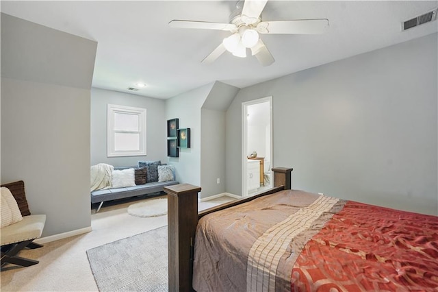 1040 Silverleaf Ln, Liberty, MO 64068 - bedroom featuring carpet, baseboards, and a ceiling fan