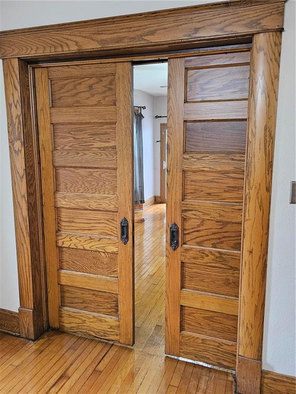 detailed view of wood finished floors