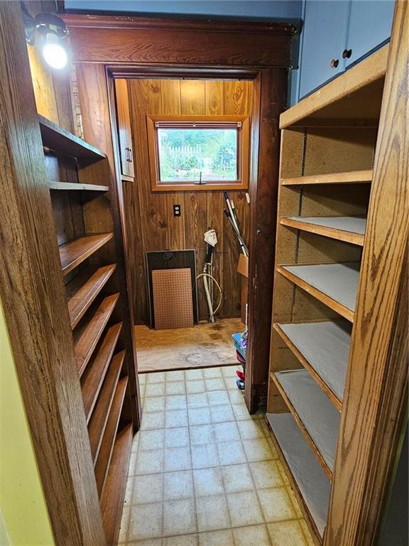 view of storage room
