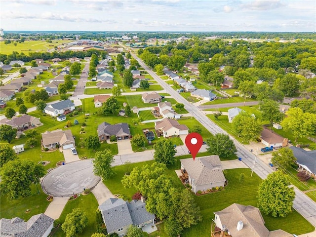 3100 Clarendon Rd, Sedalia, MO 65301 - aerial view of residential area