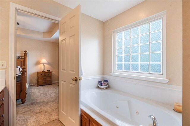 3100 Clarendon Rd, Sedalia, MO 65301 - ensuite bathroom featuring vanity and a jetted tub