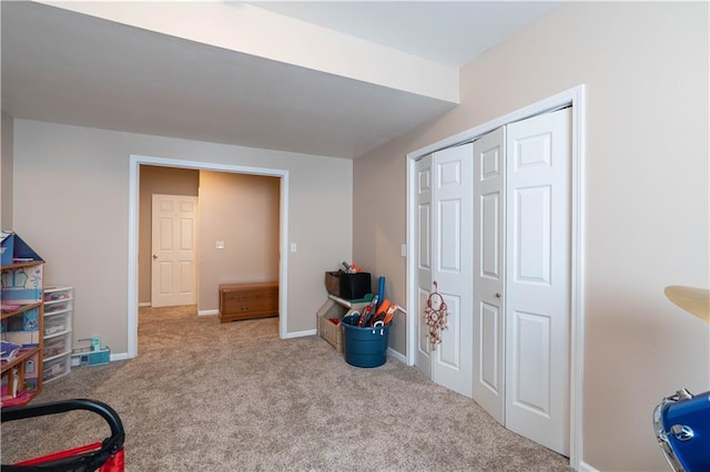 3100 Clarendon Rd, Sedalia, MO 65301 - rec room with carpet floors and baseboards