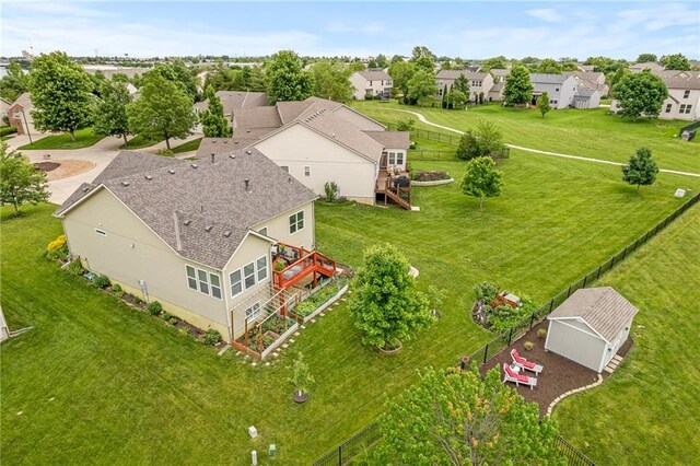 23713 W 88th St, Lenexa, KS 66227 - aerial perspective of suburban area