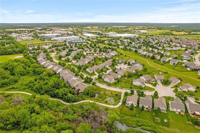 23713 W 88th St, Lenexa, KS 66227 - aerial perspective of suburban area