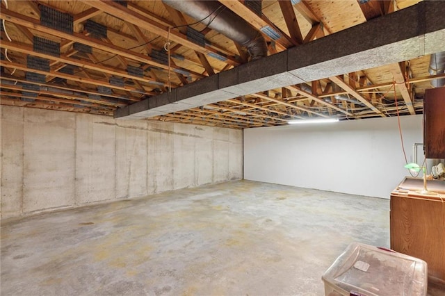 501 Taylor Rd, Independence, KS 67301 - view of unfinished basement