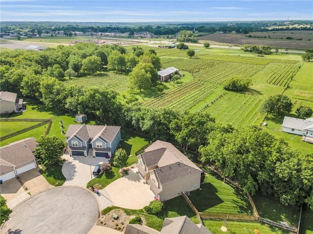 1302 N 159th St, Basehor, KS 66007 - aerial view of sparsely populated area featuring farmland