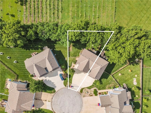 1302 N 159th St, Basehor, KS 66007 - aerial view of property's location with property boundaries highlighted
