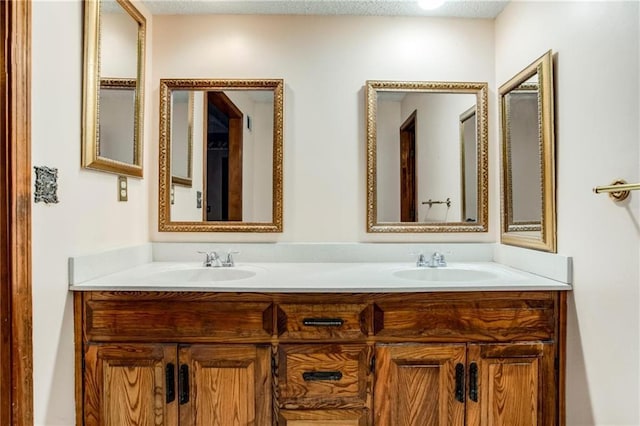 10404 Flint St, Overland Park, KS 66214 - bathroom with double vanity