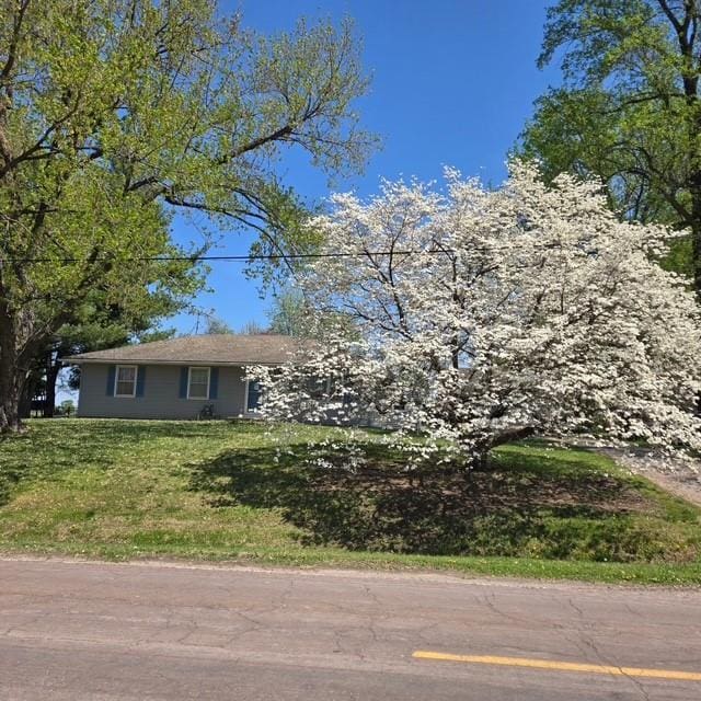 7141 SW F Hwy, Trimble, MO 64492 - view of front of property with a front lawn