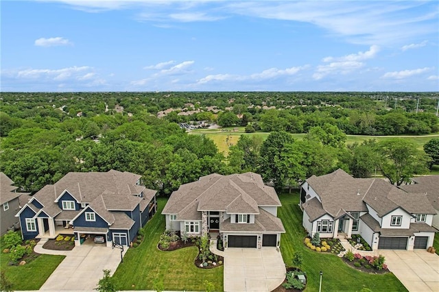 4112 W 156th St, Overland Park, KS 66224 - aerial perspective of suburban area