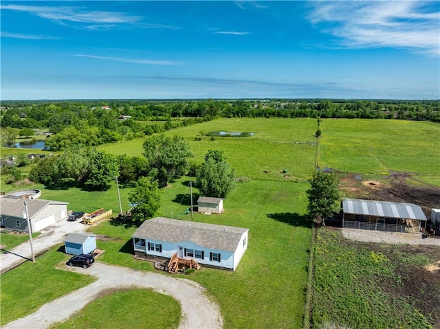 516 E 614th St, Girard, KS 66743 - bird's eye view of a large body of water