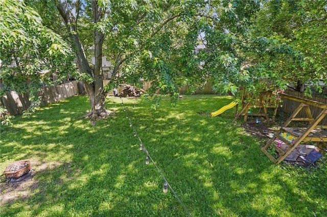 14713 W 149th Ct, Olathe, KS 66062 - view of yard with a playground