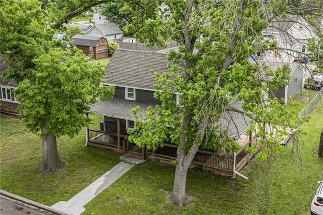 1105 S Gordon St, Concordia, MO 64020 - view from above of property