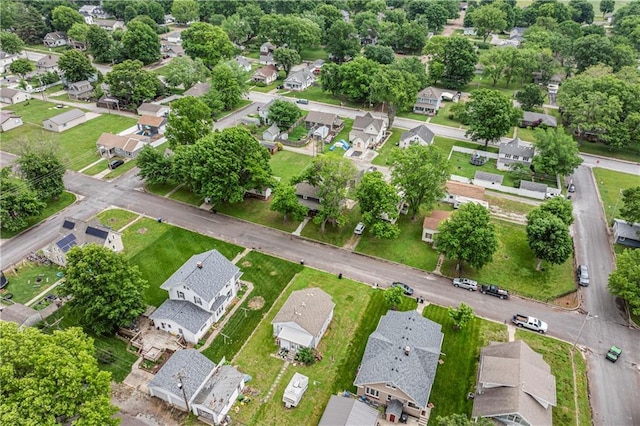 1105 S Gordon St, Concordia, MO 64020 - aerial view of property's location featuring nearby suburban area
