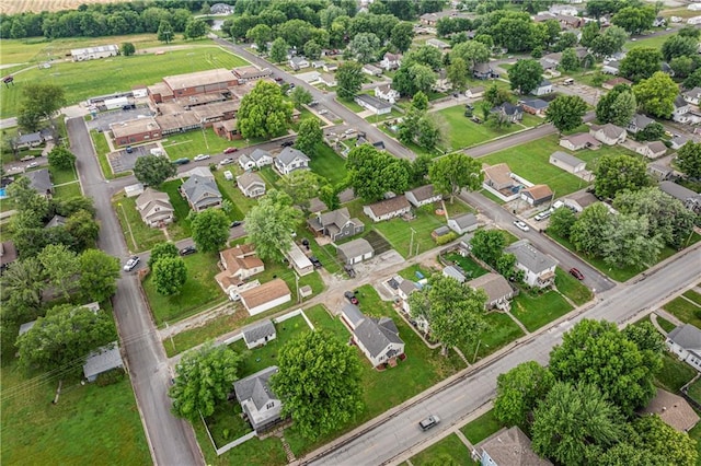 1105 S Gordon St, Concordia, MO 64020 - aerial view of property's location featuring nearby suburban area