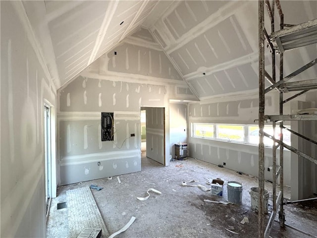 258 Sycamore Dr, Linn Valley, KS 66040 - additional living space with vaulted ceiling