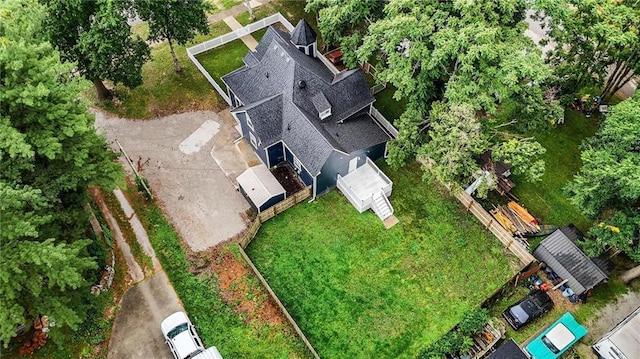 602 N College St, Richmond, MO 64085 - view from above of property