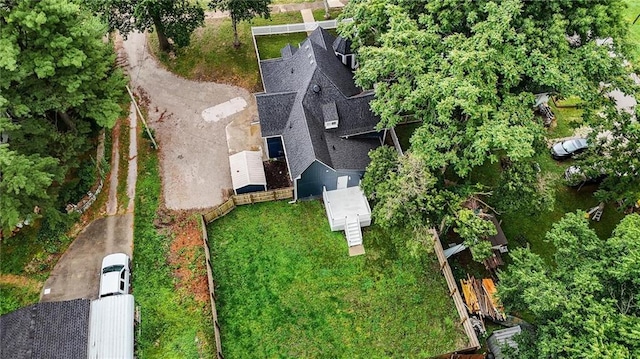 602 N College St, Richmond, MO 64085 - view from above of property