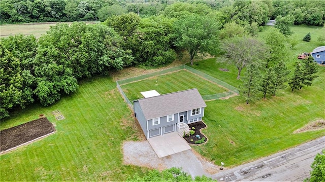 5862 SW Reed Ln, Trimble, MO 64492 - view from above of property