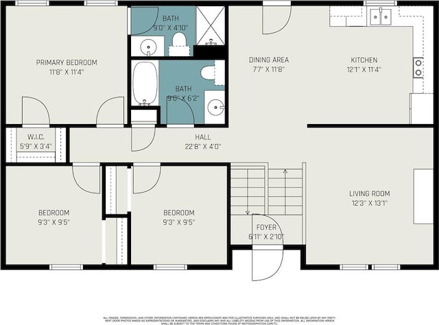 5862 SW Reed Ln, Trimble, MO 64492 - home floor plan