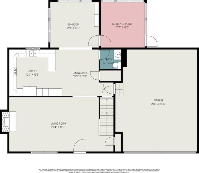 3304 Tepee Ct, Independence, MO 64057 - property floor plan