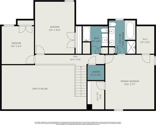 3304 Tepee Ct, Independence, MO 64057 - room layout