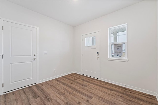 5004 NW 141st St, Platte City, MO 64079 - entrance foyer with wood finished floors and baseboards