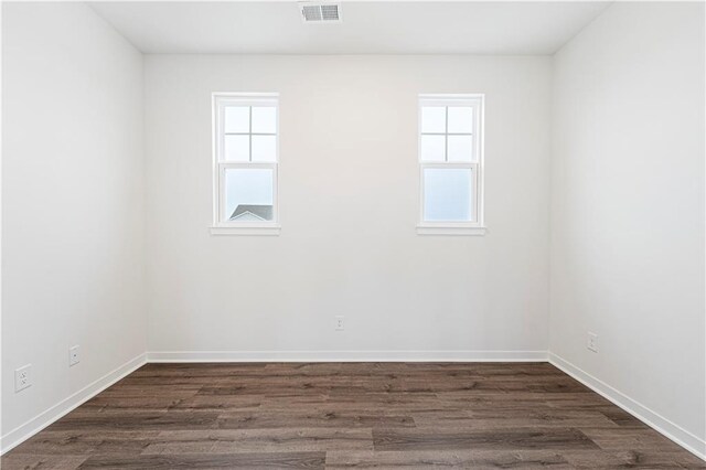 5004 NW 141st St, Platte City, MO 64079 - spare room with dark wood-style floors and baseboards