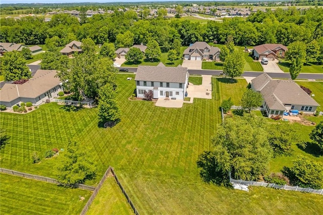 1602 SW Deer Run Rd, Oak Grove, MO 64075 - aerial view of residential area