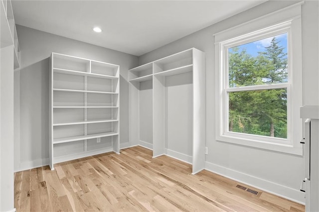 308 N 22nd St, Leavenworth, KS 66048 - walk in closet with wood finished floors