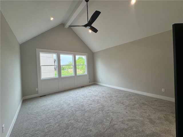 11494 S Longview Rd, Olathe, KS 66061 - spare room with a ceiling fan, carpet flooring, and baseboards