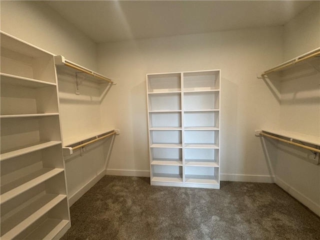 11494 S Longview Rd, Olathe, KS 66061 - walk in closet featuring dark colored carpet