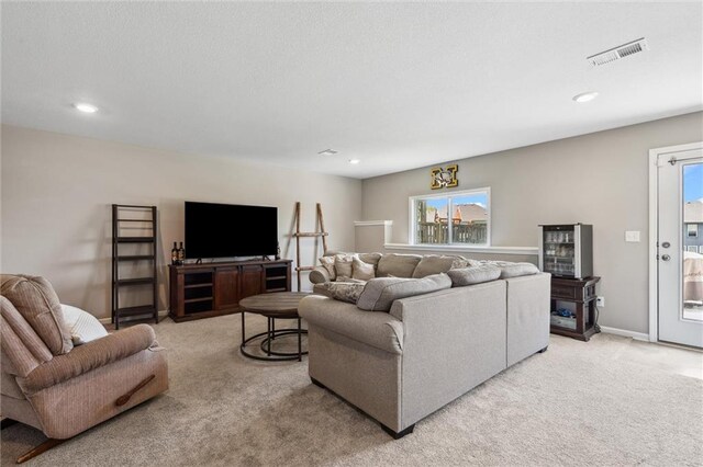 15700 NW 122nd St, Platte City, MO 64079 - living room with light colored carpet and recessed lighting