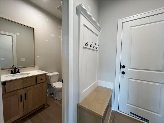 16977 S Mahaffie St, Olathe, KS 66062 - mudroom featuring a sink