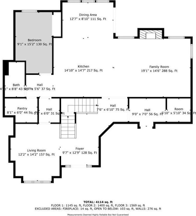 9101 W 158th St, Overland Park, KS 66221 - home floor plan
