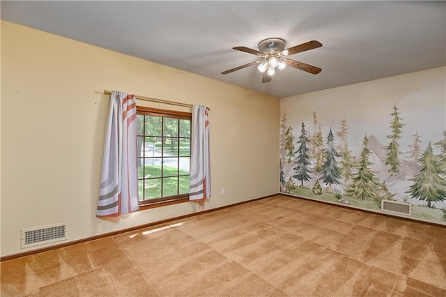 12614 Ensley Ln, Leawood, KS 66209 - carpeted empty room with a ceiling fan and baseboards