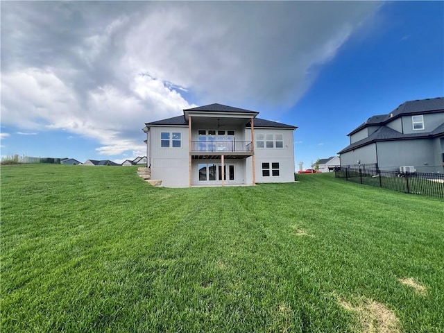 16311 Mustang St, Gardner, KS 66030 - rear view of property featuring a balcony