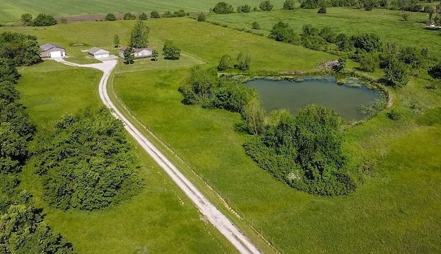 38686 Jingo Rd, Lacygne, KS 66040 - overview of rural landscape with a large body of water