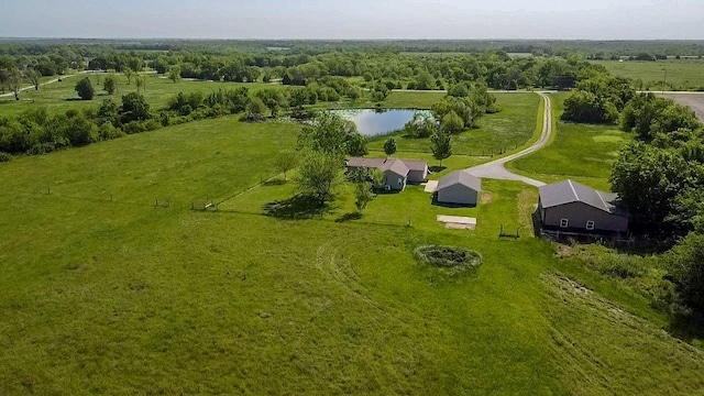 38686 Jingo Rd, Lacygne, KS 66040 - overview of rural landscape with a large body of water