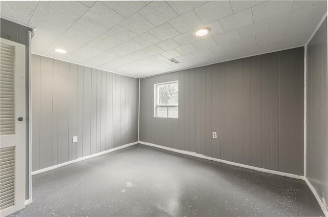 1221 Sunset St, Chillicothe, MO 64601 - empty room with baseboards and speckle patterned floor