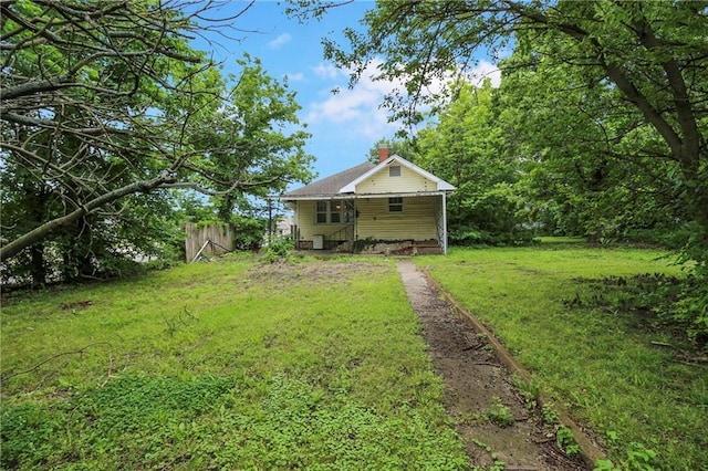 1601 Stevens Ave, Parsons, KS 67357 - view of grassy yard